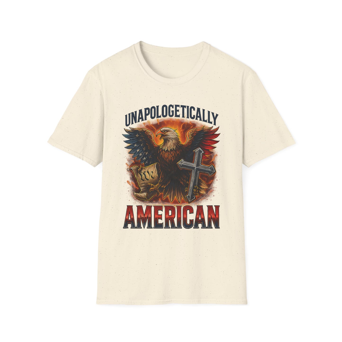 Unapologetically American T-Shirt – Bold USA Patriotic Shirt for Men and Women Who Stand for Freedom